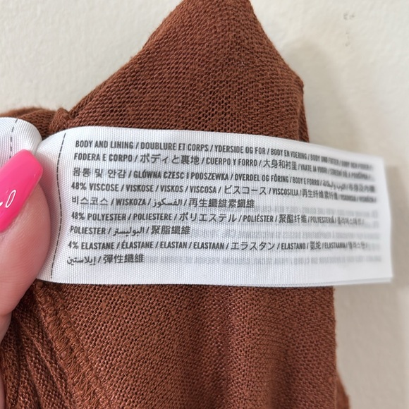 Abercrombie & Fitch Brown Long Sleeve Bodysuit - Picture 10 of 10